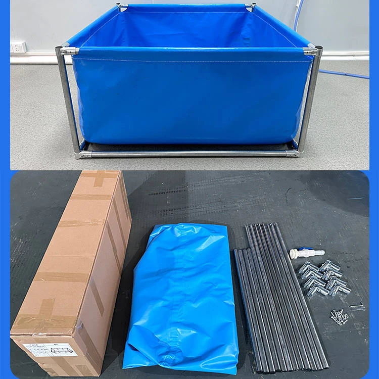 Foldable Circular Rectangular PVC Tarpaulin Fish Pond Tarpaulin for Fish tank
