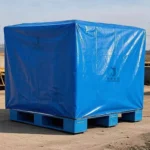Waterproof PVC Coated Tarpaulin Double Sided Coating Environmentally Friendly Multifunctional Vehicle Open Trailer Cover