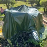 Pvc Coated Waterproof Tarpaulin Heavy Duty Tarp for Tent Roof Stocklot Lumber