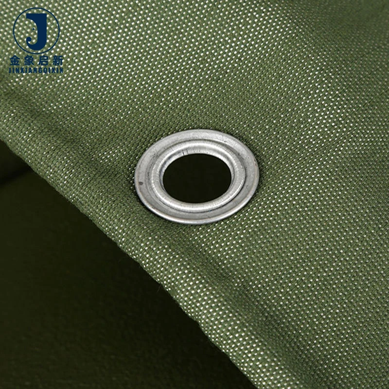 Heavy Duty Waterproof PVC Coated Abrasion-Resistant Very Heavyweight Asphalt Truck Cover Cotton Canvas Tarpaulin