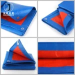 JX Tear-Resistant PE Coated Polyethylene Eco-Friendly Tarpaulin Waterproof Blackout Organic with Eyelets