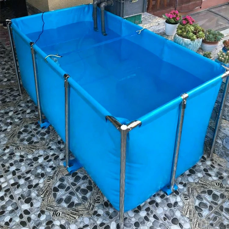 Foldable Circular Rectangular PVC Tarpaulin Fish Pond Tarpaulin for Fish tank