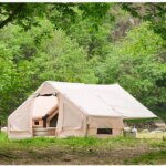 Inflatable Camping Tent 2-3 Person Quick Automatic Opening PVC Waterproof UV Resistant Four-Season