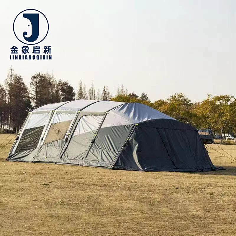 Automatic Opening Inflatable Camping Tent 4-6 Person Oxford Waterproof for Disaster Relief Emergencies