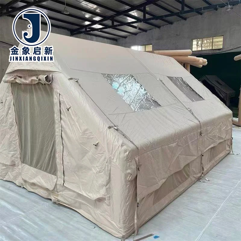 PVC Inflatable Medical Tent for 6-8 Persons Quick Automatic Opening Emergency Disaster Relief