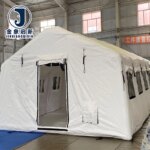 Inflatable Camping Tent 1-12 Person Heavy Duty Waterproof Automatic Opening for Disaster Relief