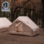 PVC Inflatable Camping Tent 4-6 Person Quick Automatic Opening for Beach Outdoor Trip