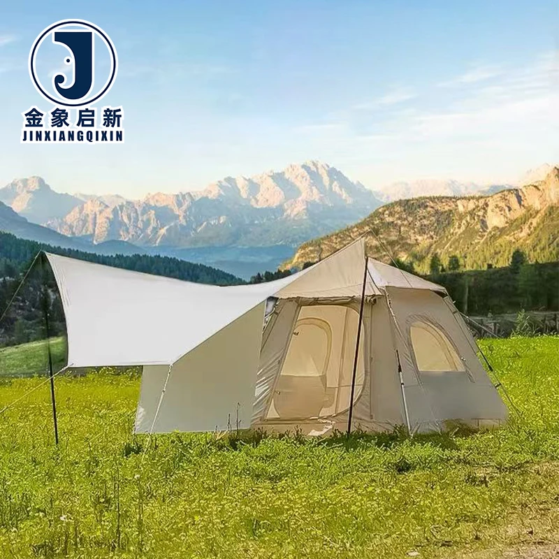 PVC Inflatable Camping Tent for Disaster Relief Quick Automatic Opening Emergency Shelter