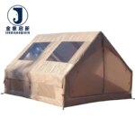Waterproof Inflatable Camping Tent with Quick Automatic Opening for 6-8 Person Four-Season Outdoor Glamping