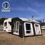 PVC Inflatable Camping Tent for Disaster Relief Quick Automatic Opening Emergency Shelter