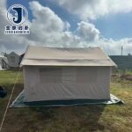 PVC Inflatable Camping Tent 8-10 Person Quick Automatic Opening Four-Season Outdoor Family Air Shelter