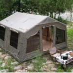 PVC Inflatable Camping Tent Quick Automatic Opening for Emergency Disaster Relief Medical Use