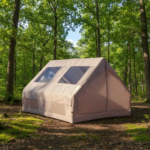 PVC Inflatable Camping Tent with Quick Automatic Opening for All-Weather Outdoor Adventures and Emergency Relief