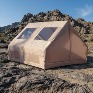 PVC Inflatable Camping Tent with Quick Automatic Opening for All-Weather Outdoor Adventures and Emergency Relief