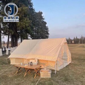 PVC Glamping Tent with Quick Automatic Opening for Four-Season Outdoor Camping