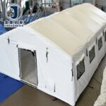 Inflatable PVC Camping Tent for Disaster Relief Medical Use 3000mm Waterproof CE Certified Quick Automatic Opening
